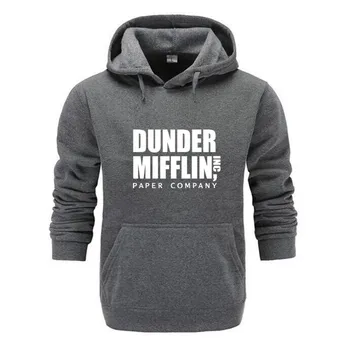 

New The Office Sweatshirt Men Woemn Fleece Hoodies Dunder Mifflin Paper Inc Hoodies Autumn Male Casual Hoodies Sweatshirts Men's