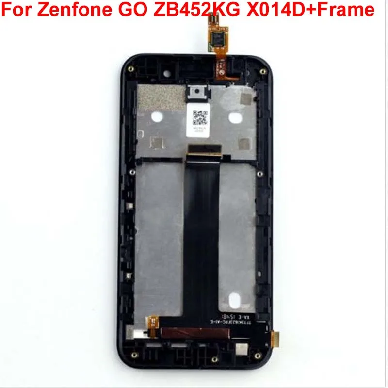 

For Asus Zenfone GO ZB452KG X014D LCD Display 4.5 inch Full Touch Screen Digitizer Glass Assembly/ Frame ZB452KG LCD Display
