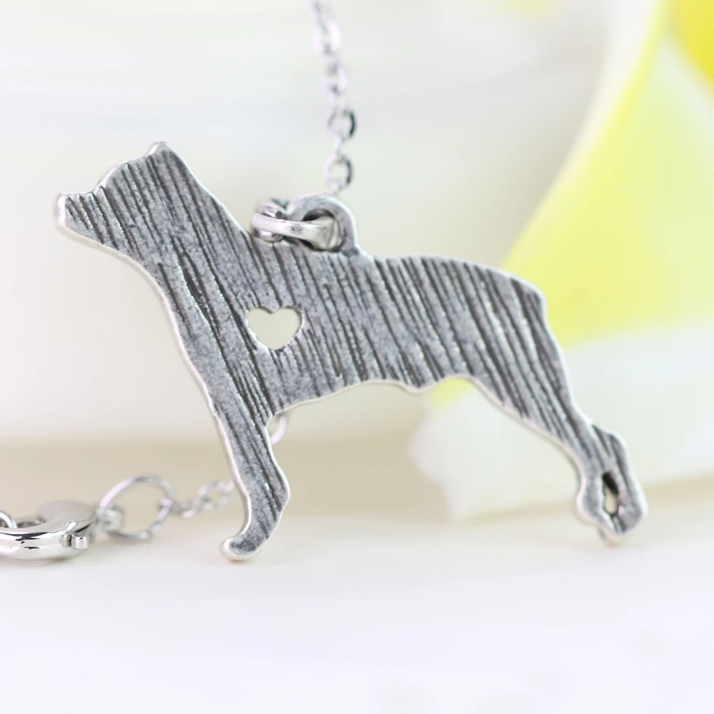 Dog Breed Necklace Ladies' American Staffordshire Bull terrier Dog