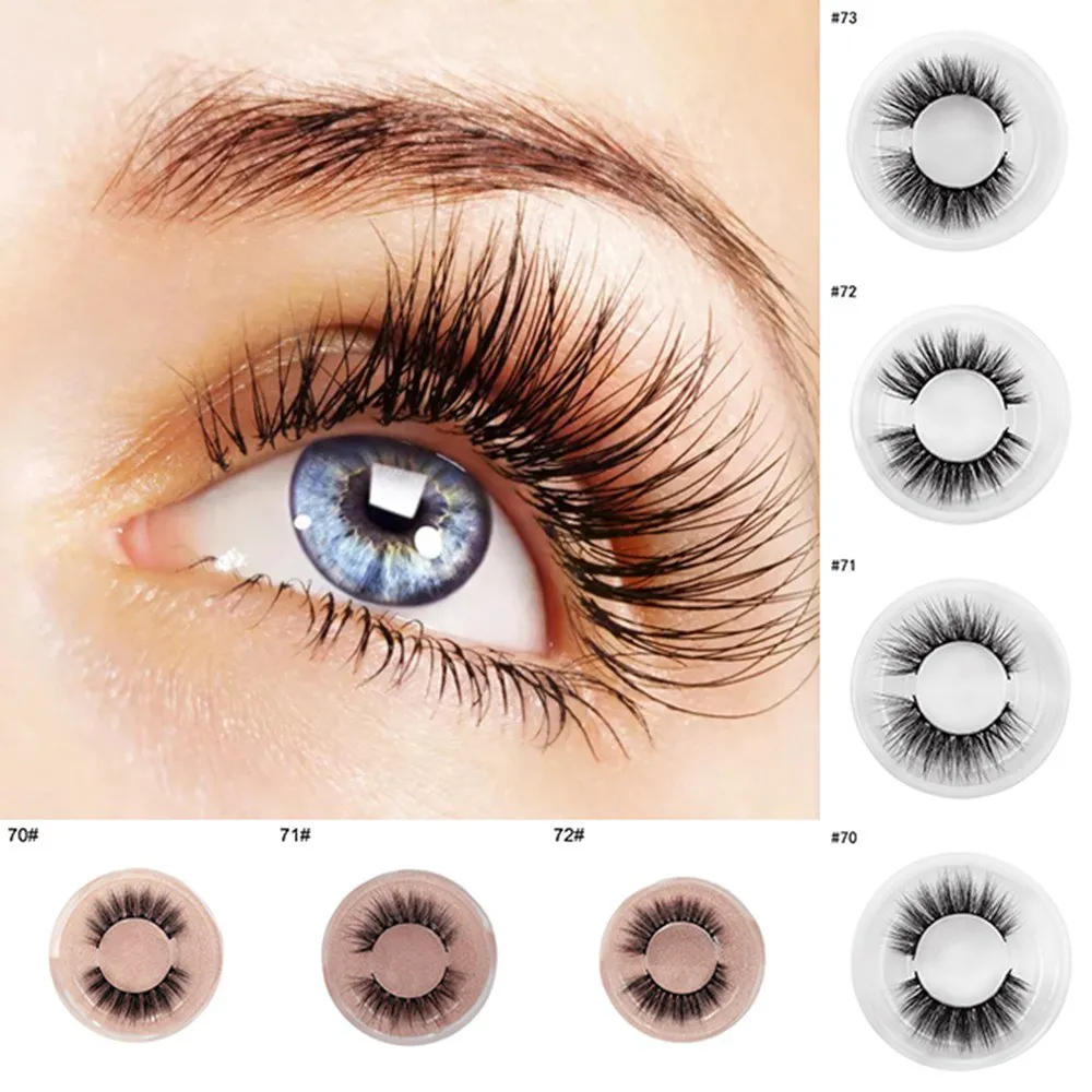 

Pro Mink Lashes 3D Mink Eyelashes Make Up False Natural Fake Eyelashes Long Extension Curling False Eyelashes Cosmetic Tool