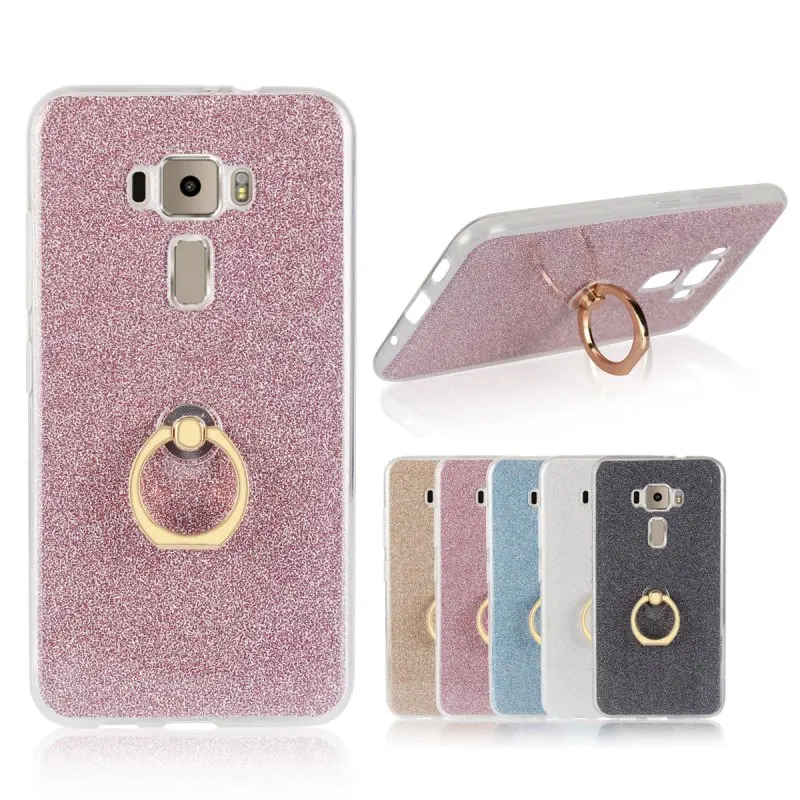 Стенд для колец на палец чехол Asus Zenfone 3 Zenfone3 ZE520KL блеск сцепление задняя крышка