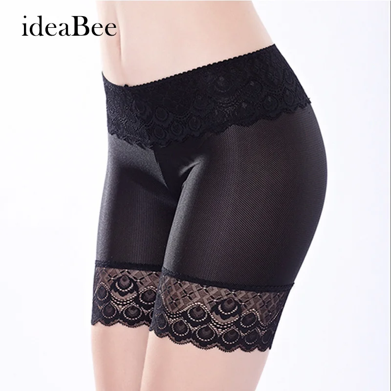 Ideacherry Women Safety Lace Pants Shorts Under Skirt -8091