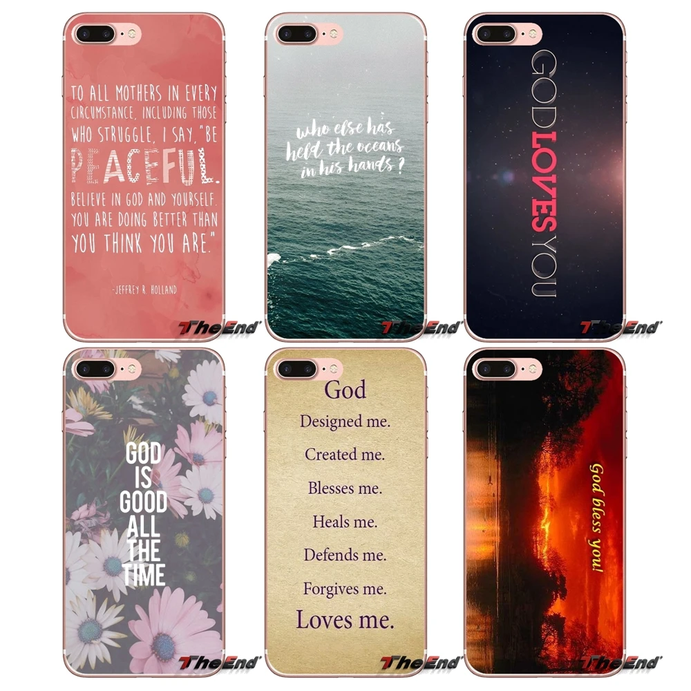 

For iPhone X 4 4S 5 5S 5C SE 6 6S 7 8 Plus Samsung Galaxy J1 J3 J5 J7 A3 A5 2016 2017 Jesus Love God and you Best Soft TPU Case