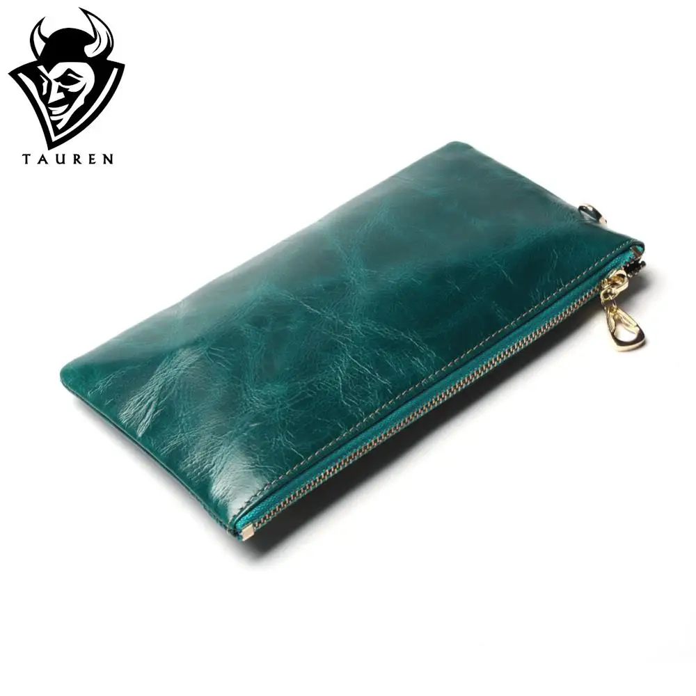  2016 New Women's Slim Wallets Mini Small Handbag Leather Simple Leather Hand Grasping Coin Purse Mobile Phone Packet 