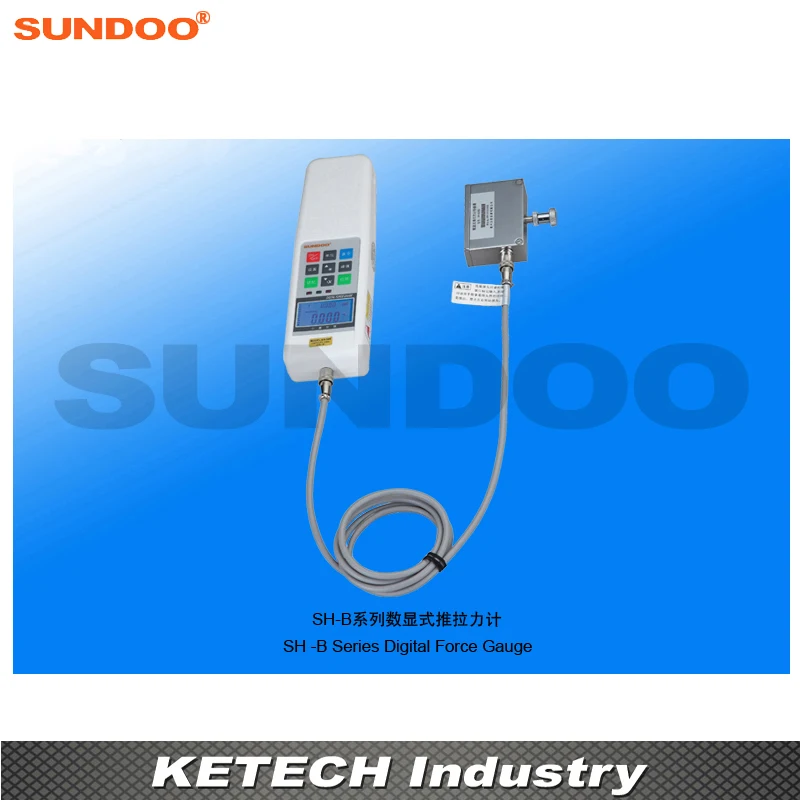 

Sundoo SH-50B 50N Digital Tension Force Gauge Tester ,Pressure Force Push Pull Tester