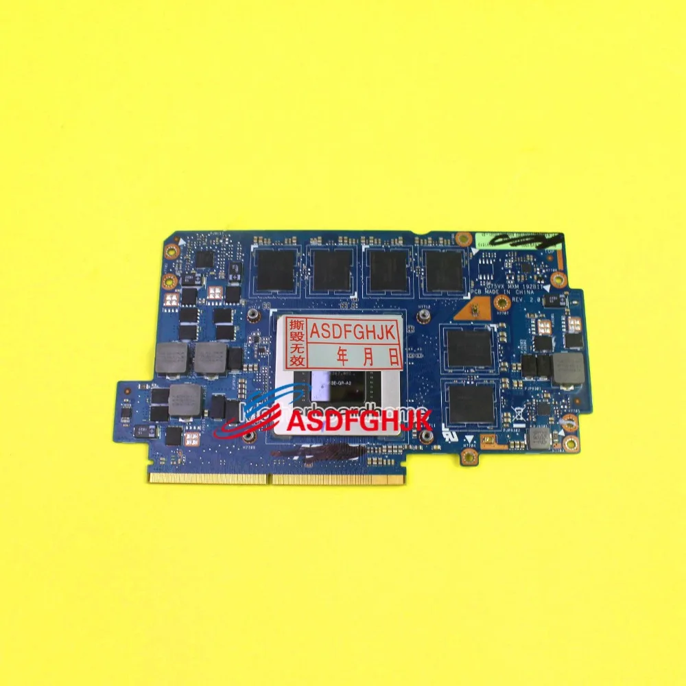  Original N13E-GR-A2 Video Card FOR Asus G75VX REV 2.0 VGA DDR5 GTX 670M 3GB Graphic Card