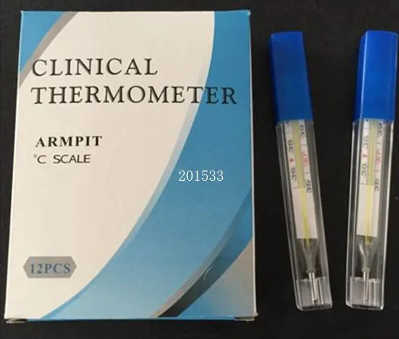 Free Shipping A Grade Armpit Clinical Thermometer Fat Type 720pcs/ctn