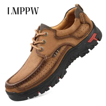

Top Quality Men Genuine Leather Shoes Oxfords Comfortable Outdoor Casual Men Sneakers Men Trainers Zapatillas Zapatos Hombre 2A