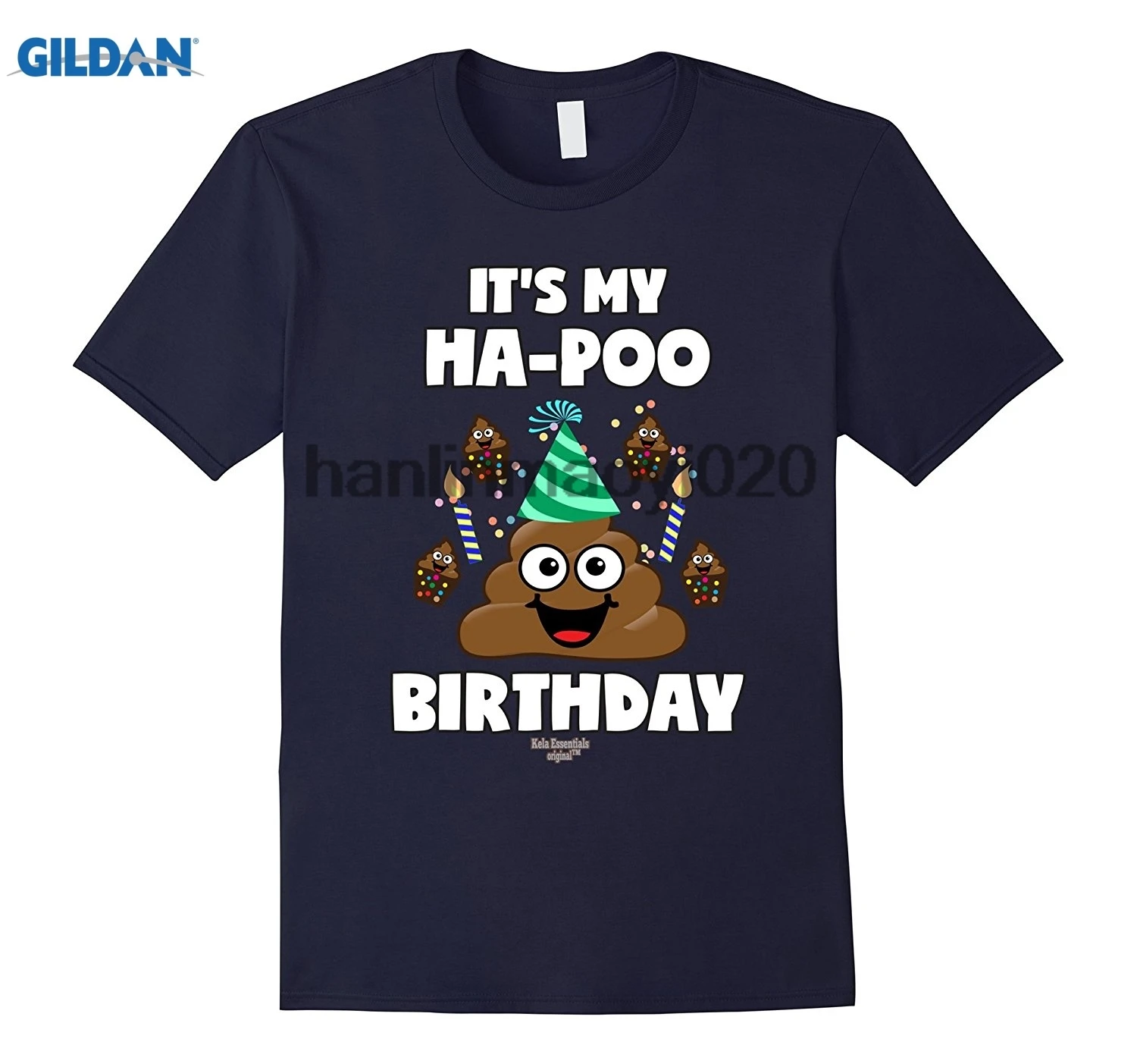 GILDAN Birthday Poop Emoji T Shirt For Kids Toddlers | Мужская одежда