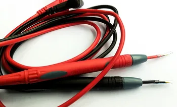 

Fine probe 1set SMT IC SMD Multimeter Test PEN Probes Cable 4MM BANANA PLUG Repair Tool low resistance value the hard pointer