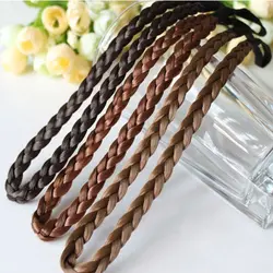 Черный и коричневый парик моды Банданы для мужчин Hairbands Резинки на конце Для женщин Головные уборы Интимные аксессуары