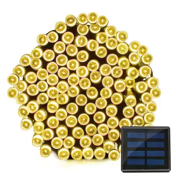 Solar LED light string 22M 200leds Christmas decoration lantern festival decoration factory direct selling holidayled light Solar LED light string 22M 200leds Christmas decoration lantern festival decoration factory direct selling holidayled light