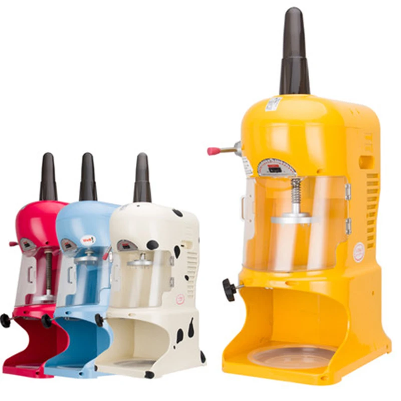 

Ice Crusher Maker Commercial Ice Machine Slushy Maker Snow Generator Ice Maker Automatic Snow Shaving Machine EVC-P1