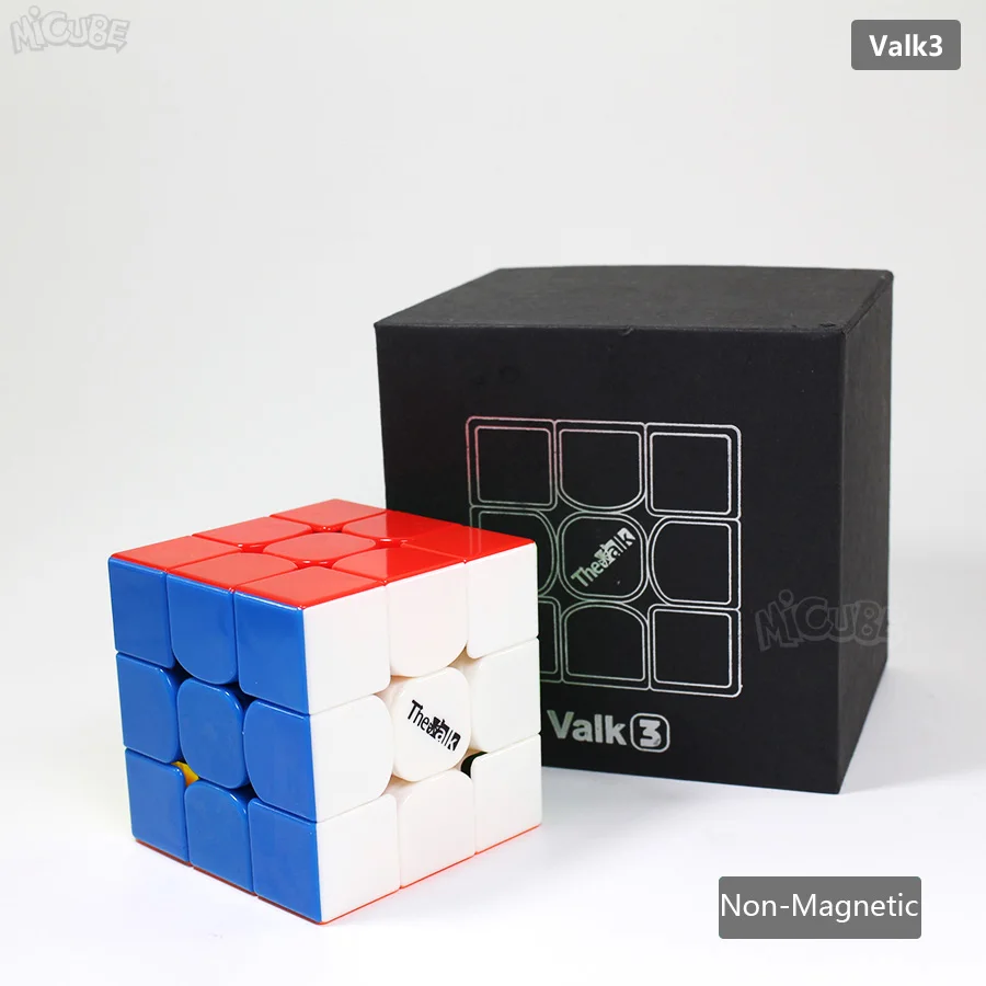 Mofangge Valk3 Valk3M волшебный 3x3 куб скорость Магнитный Cube3x3x3 Valk 3 головоломка волшебный куб игрушки для детей магнит и без мангнтик - Цвет: Valk3-NonMagentic-S