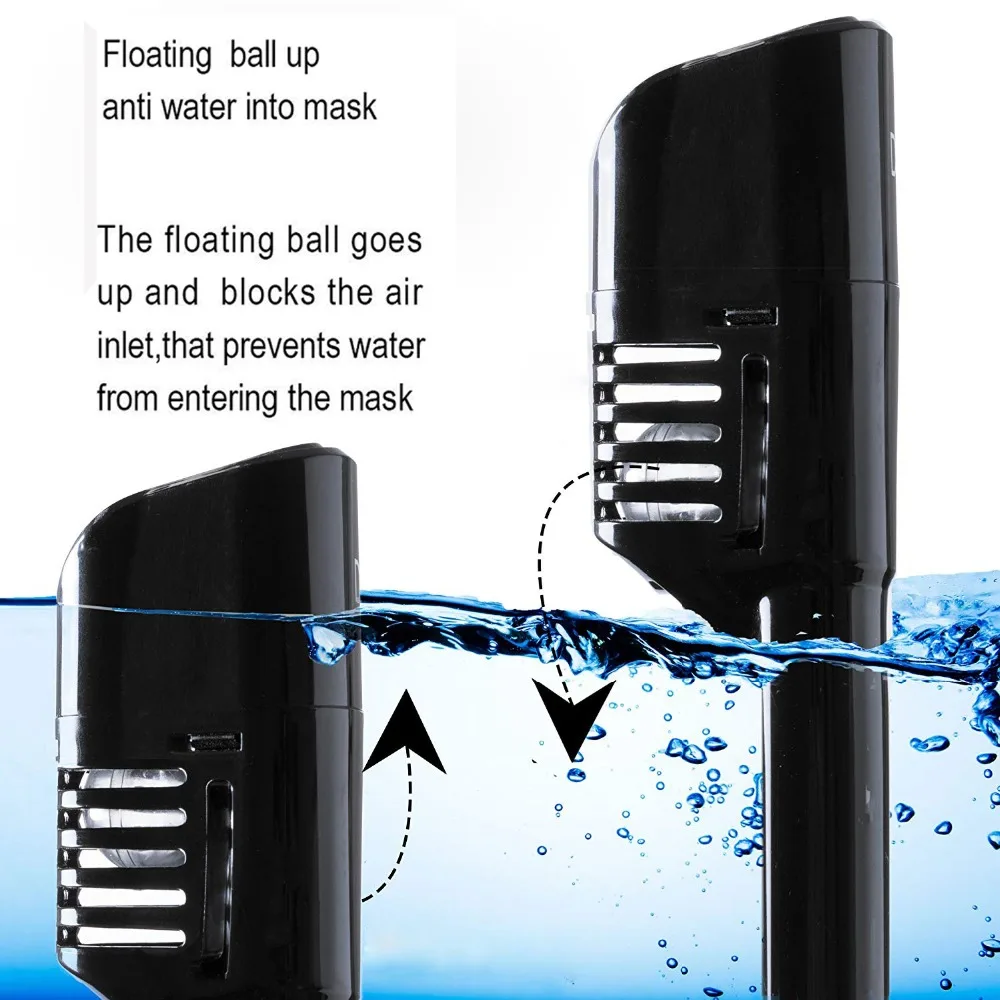الغوص بالقناع وأنبوبة التنفس الضباب الضوء كامل الوجه قناع الغطس قناع غوص المهنية معدات غطس تحت الماء السباحة قناع ل Gopro كاميرا