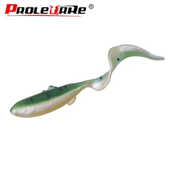 

5pcs/lot Fishing Soft Lures 45mm 1g Curl Worm Long Tail Artificial Rubber Bait Predator Tackle Jig Wobbles Soft Fishing Lure