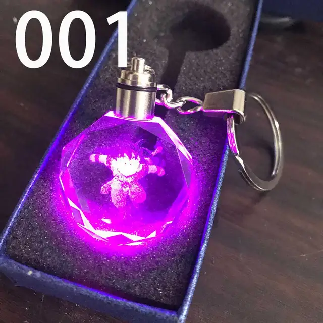 16 style bright Dragon Ball Crystal Keychain Cartoon anime Crystal