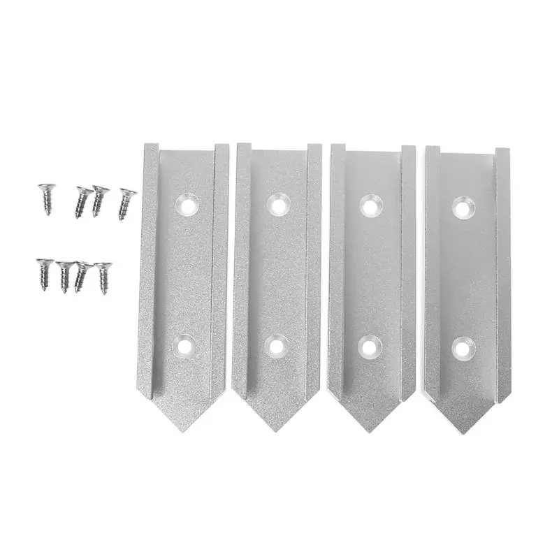 

A Type Cross T-tract Connector Set T-slot Woodworking Table Intall Guide Tool Accessories Jig