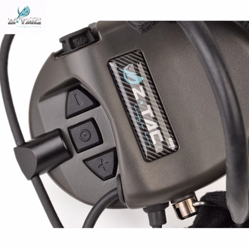 Fones de Ouvido Fone de Ouvido da Aviação Tactical Liberator Neckband Headset Ztac Militar Airsoft Softair Z039 z Tci ii 5 Da Aviação Militar Airsoft Softair Z039
