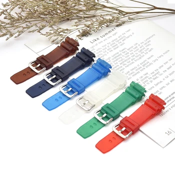 

Clear TPU Watch BAND Strap Fits DW-5600E DW-5700 G5600 5700 GM-5610 Watchband Series And Tool