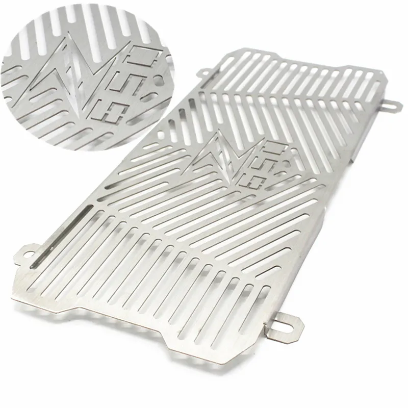 

Fast Shipping New Arrived Motorcycle Stainless Steel RADIATOR GUARD COVER Protector Fit For Kawasaki Z650 2017-2019 water tank