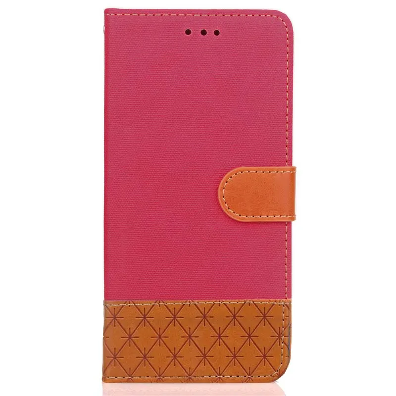Xiomi Redmi Note 5 4X4 5A 5 Pro Global чехол-кошелек с откидной крышкой из джинсовой кожи чехол s Xiaomi Redmi 4X 5A 5 Plus 6 Pro 6A чехол - Цвет: rose red