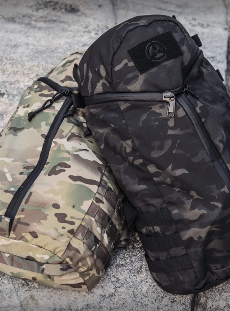 Mochila ao ar Bolsa de Viagem Exército Combate Tático Leve Mochila Camo Treinamento Militar Deserto Livre Caminhadas Grande Capacidade fã 3 Treinamento Militar Deserto Mochila Ao Ar Livre