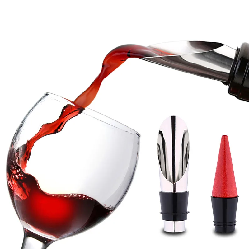 Buy TTLIFE High Qulity Stainless Steel Wine Pourers Wine Stoppers Wine Funnel