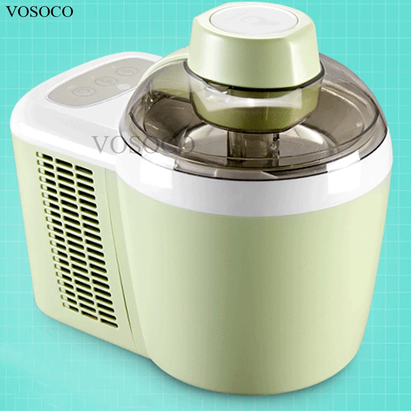 VOSOCO Ice cream machine with refrigerating household automatic fruit 600m small ice cream machine ice cream maker 90W 220V 50Hz