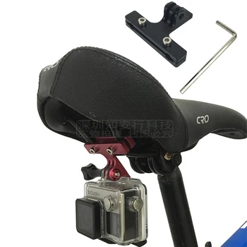 

Bicycle Bike Seat Saddle Rail Rack Mount Tripode Holder Bracket Adapter Clamp for GoPro Hero 7 6 5 4 3 SJCAM Sport Action Camera