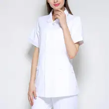 Летняя новая женская одежда против морщин, Антистатическая, тонкая талия, одежда для кормления, комплект, больничный медицинский скраб, высокое качество