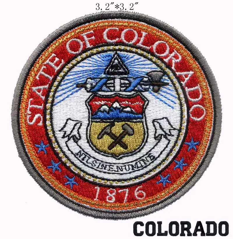 Colorado state seal tcnuh patch 32 wide shippingshieldwhite Colorado state seal tcnuh patch 32 wide shippingshieldwhite