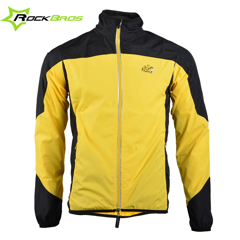 Rockbros Jacket Cycling Wind Jacket Bike Raincoat Cycling Rain Coat Jersey Bicycle Rainproof Windproof Quick Dry Coat