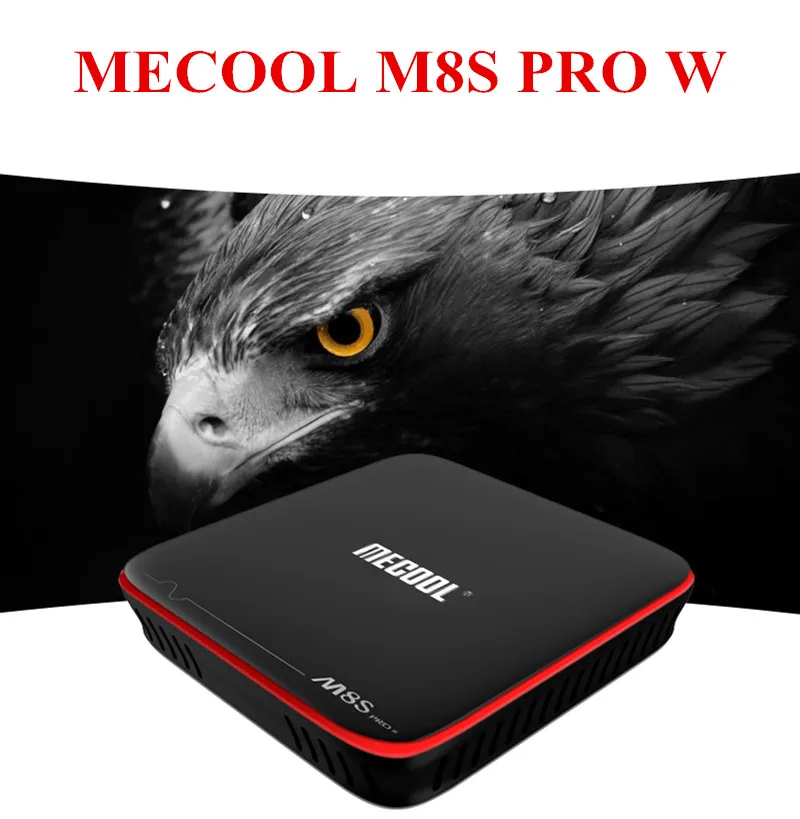 MECOOL M8S PRO W Android 7 1 Smart ТВ коробка S905W Процессор Декодер каналов кабельного