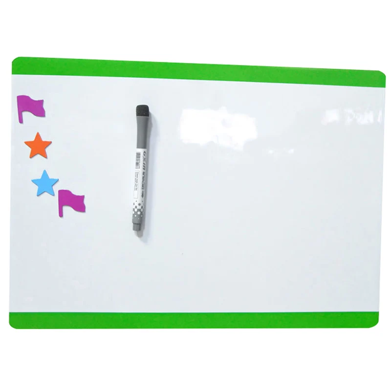 Удобная магнитная доска белая A4 21x30 см ПВХ подарок для рисования сообщения