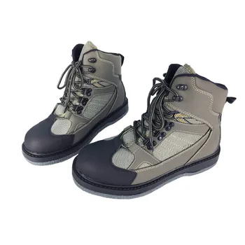 Felt Sole Boots Fly Fishing Shoes Aqua Sneakers Breathable Rock Sport Wading Waders Quick-drying No-slip For Fish Pants Clothing
