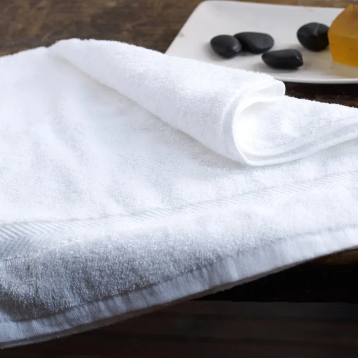 home textile high quality100%cotton face hair towel for adults white hotel brand bathroon towels soft rectangle towels 80*40cm