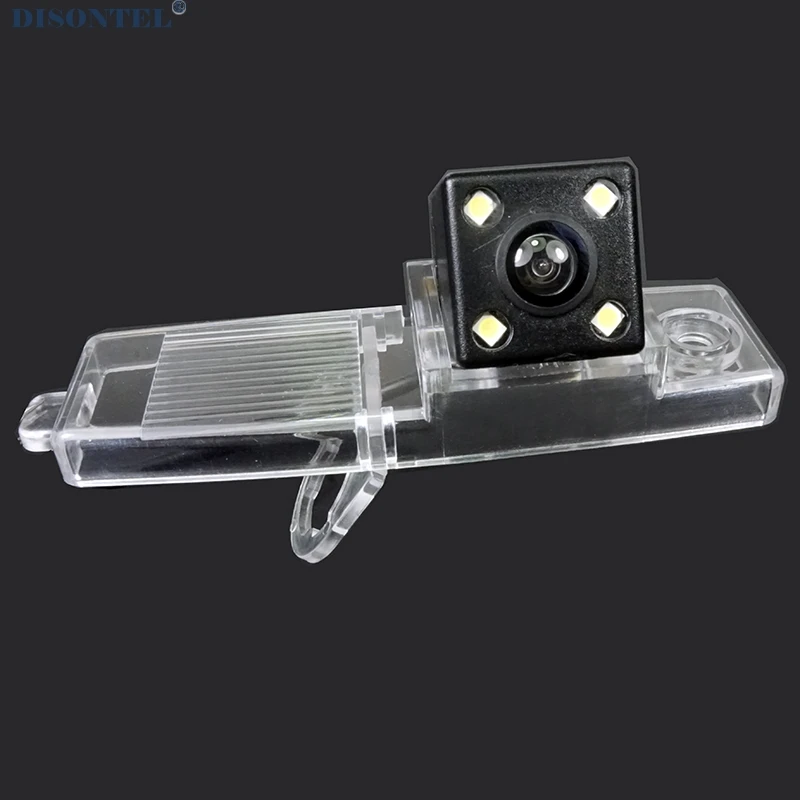 Проводная Беспроводная Автомобильная камера заднего вида с 4 светодиодный для Toyota Highlander Hover G3/Coolbear/Hiace/Kluger для Lexus RX300 - Название цвета: wire CCD