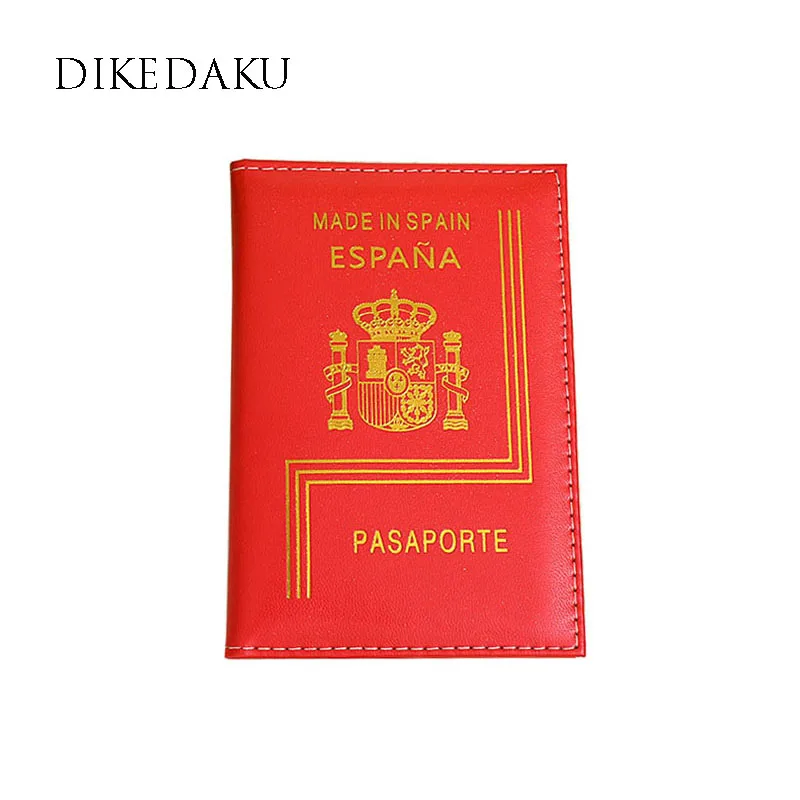 Женская Обложка для паспорта с эмблемой Испании|funda pasaporte|passport coverpassport organizer |