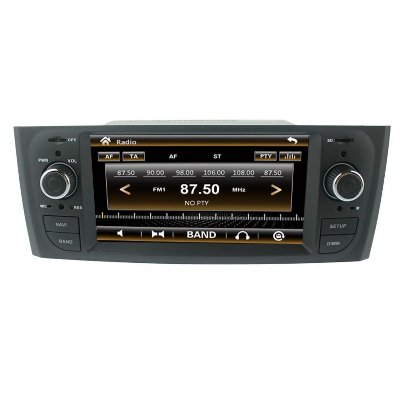 Cheap Car DVD GPS for Fiat Grande Punto Linea old Central Multimedia with Bluetooth RDS iPod function 3G USB host CANBUS audio mic 3
