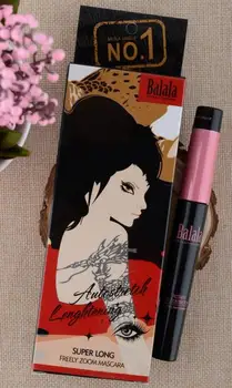

Hot Balala Mascara Autostretch Lengthening Freely Zoom 9ml Curling Thick Slim Waterproof Not Blooming 12Pcs/Lot