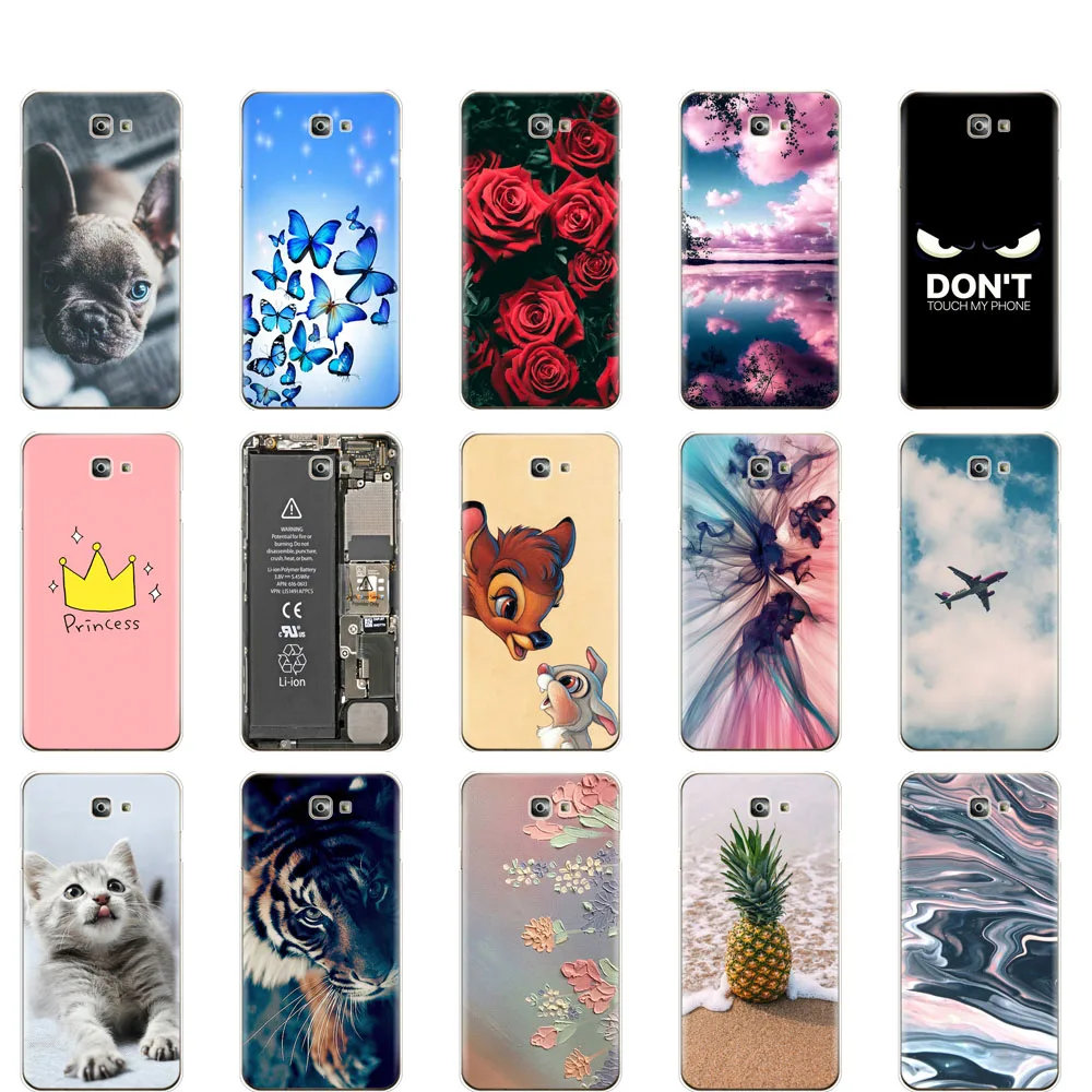 

For Samsung J7 Prime 2 Case cover Silicone Soft housing For Samsung Galaxy J7 Prime 2 cover G611 G611F 2018 5.5 inch cute dog