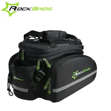 RockBros Rainproof Cycling for Bicycle Bike Rear Seat Trunk Bag 3 Colors Cycling Rear Seat Luggage Carrier Rear Bag 35