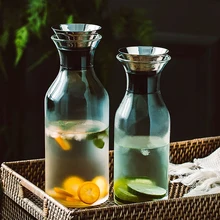 Стеклянная бутылка для газированной воды Notic нержавеющая сталь