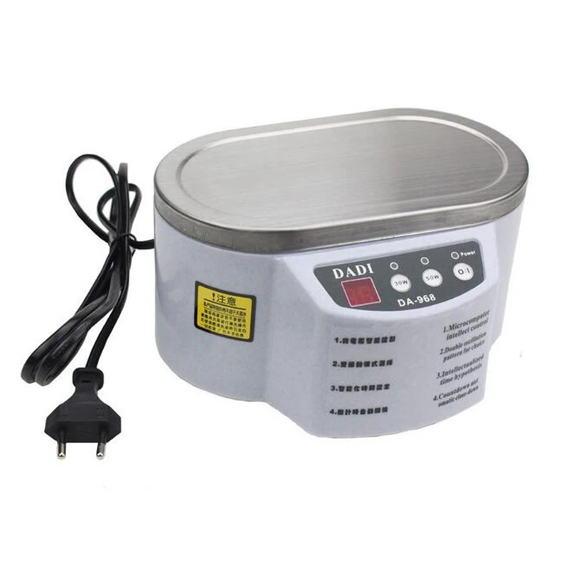 

600 ml Ultrasonic Cleaner Jewelry Glasses Circuit Board Cleaning Machine Intelligent Control ultrasonic cleaning ultrasonic bath