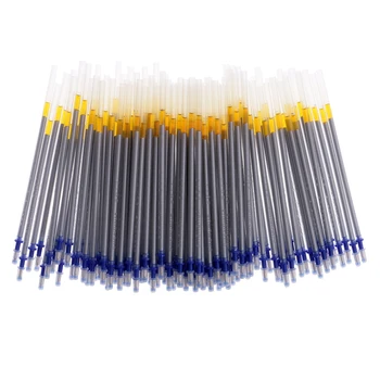 

100pcs Leather Silver Line Painting Pen Mercury Silver Refill Pen Sliver