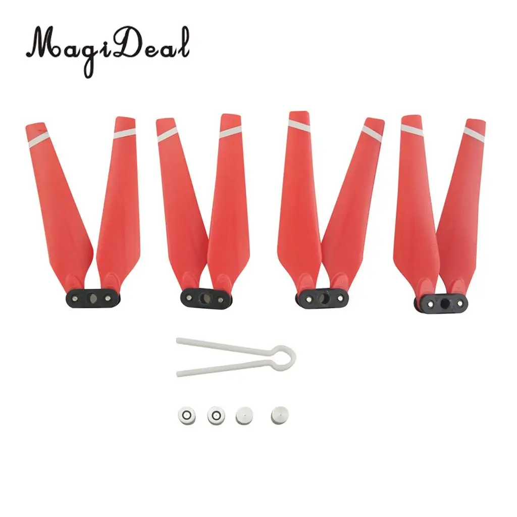 MagiDeal 4Pcs Propeller Blade Prop for Hubsan H501S H501C H501A H501M H501S W H501S pro MJX B2C B2W Bugs 2 B3 B3H Bugs 3H