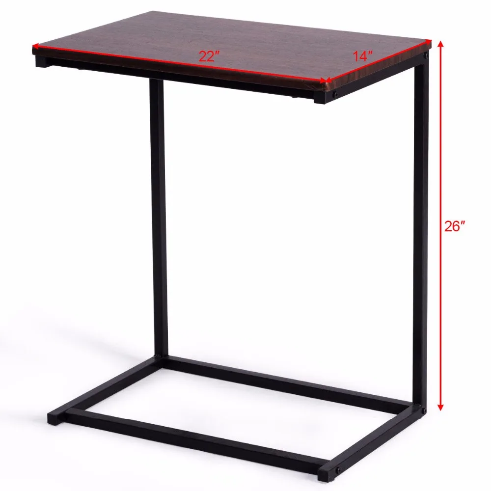 Giantex 2PCS Laptop Holder End Stand Desk Table Notebook Beside Sofa Home Office Furniture Commercial Furniture 2*HW56969 Giantex 2PCS Laptop Holder End Stand Desk Table Notebook Beside Sofa Home Office Furniture Commercial Furniture 2*HW56969