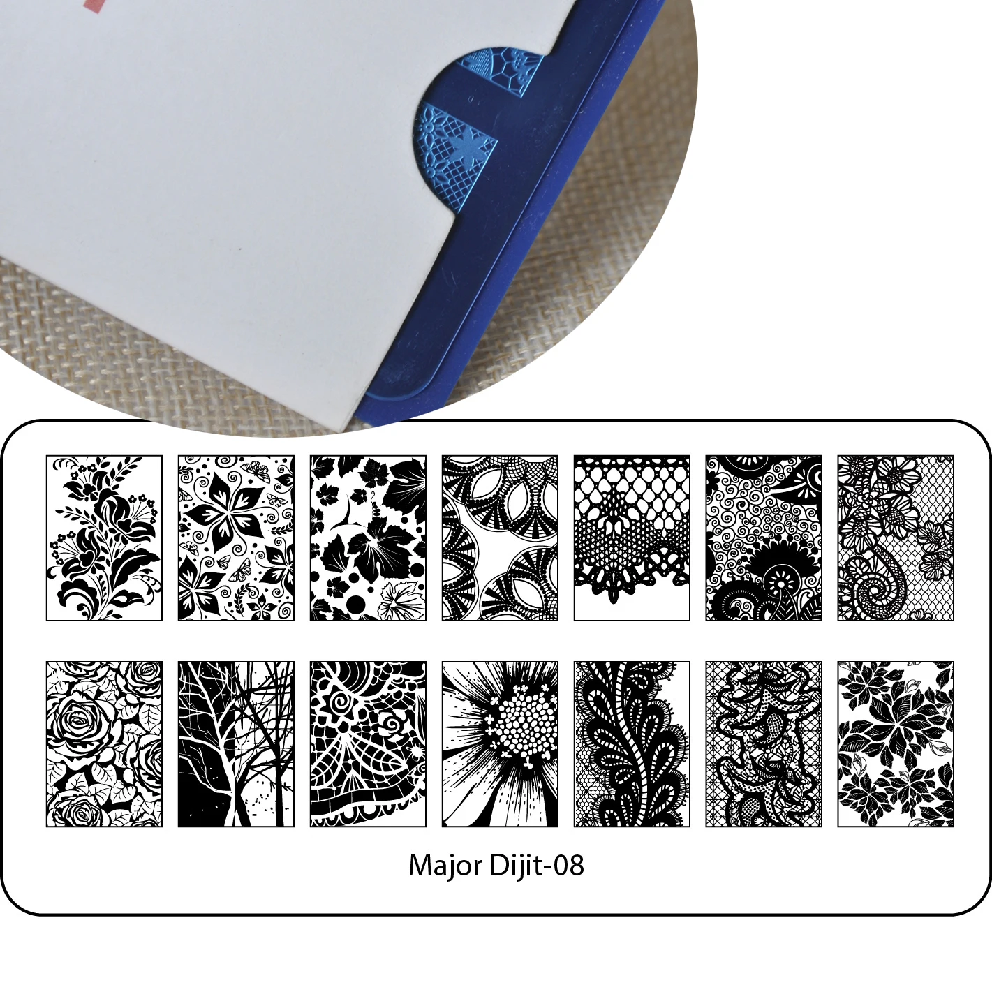 stainless steel nail art