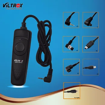 

Viltrox Camera Shutter Release Remote Control for Canon 77D 5D Mark IV Nikon D800 D90 Sony A6000 Panasonic Olympus Fujifilm DSLR